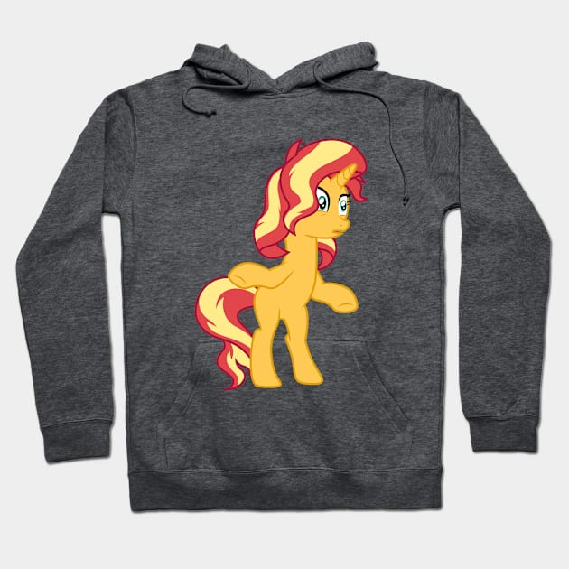 Sunset Shimmer returns Hoodie by CloudyGlow